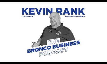 Bronco Business Podcast talking about Generative AI – Featuring ME!