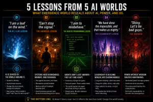 5 Lessons from 5 AI Worlds