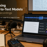 Which Whisper Model Works Best for Lecture Captions? I Tested 614 Minutes of My Own Classes